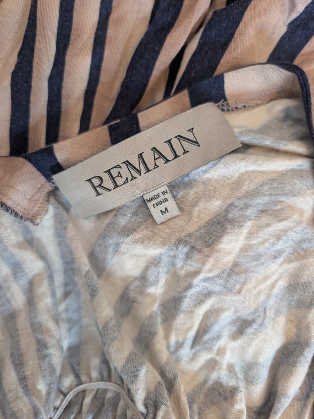remain navy cream stripe dress ASO hanna marin pretty little liars (medium) - Picture 9 of 9